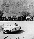 Targa Florio 1955: Der von Juan Manuel Fangio und Karl Kling pilotierte 300 SLR.